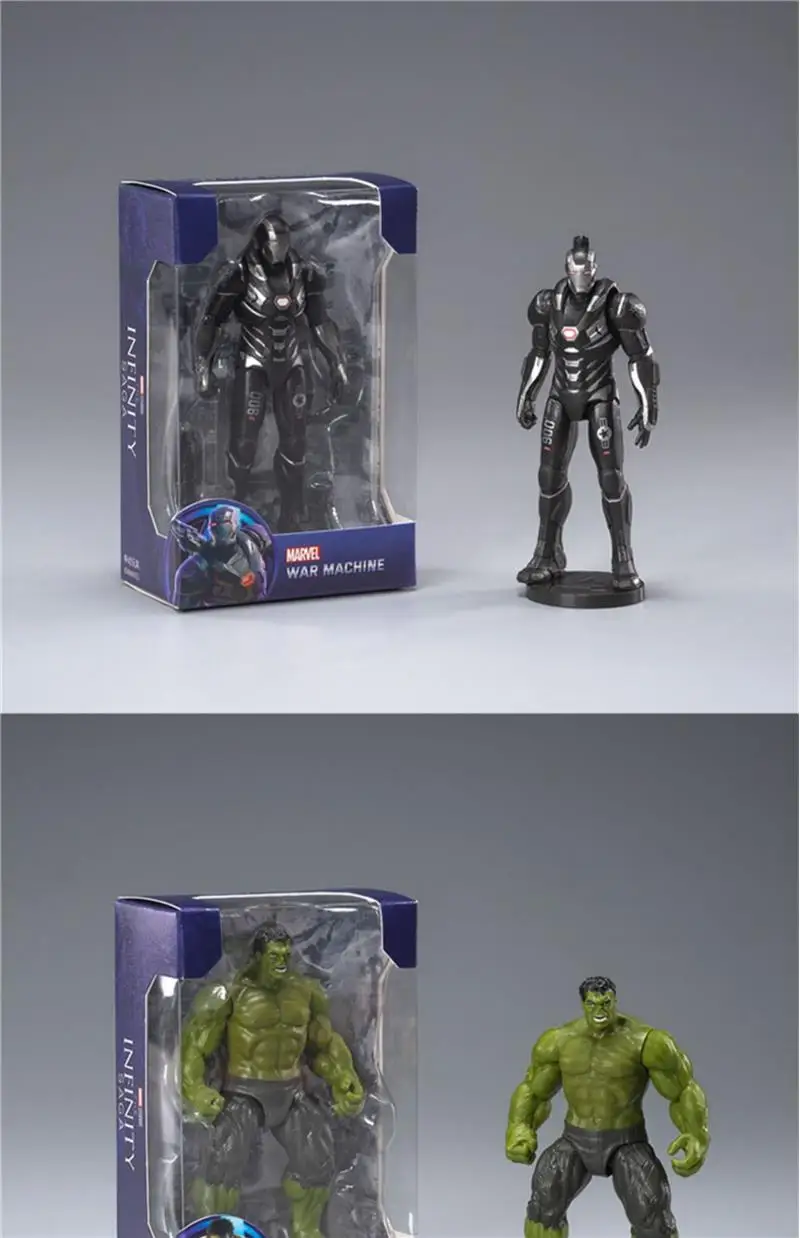 ZD Toys Avengers Legends Iron Man Spider Man Thor Captain America Thanos Hulk War Machine Actionfiguren Gif – Detail 24