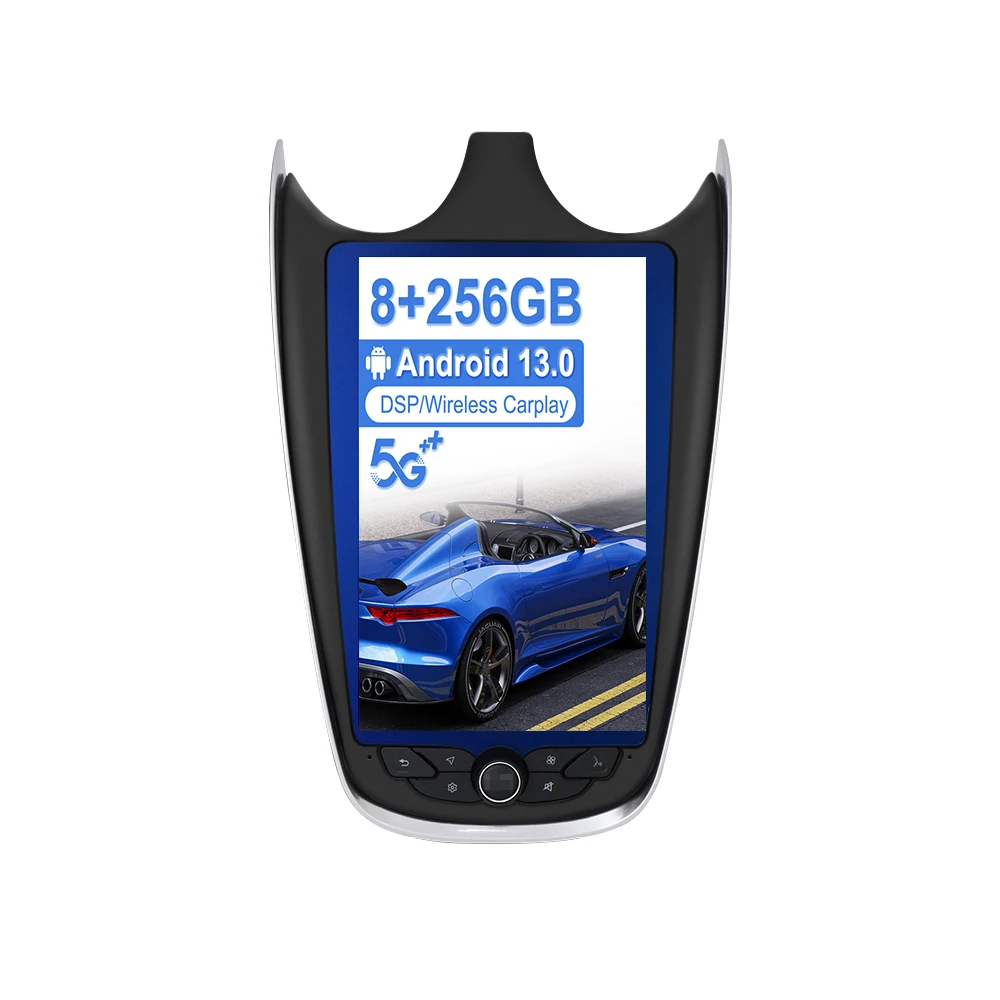 For McLaren GT 570 540C 600LT 2015 - 2021 9.9 inch Tesla Screen Android 13.0 Car Radio GPS Navi Screen Multimedia Audio Stereo