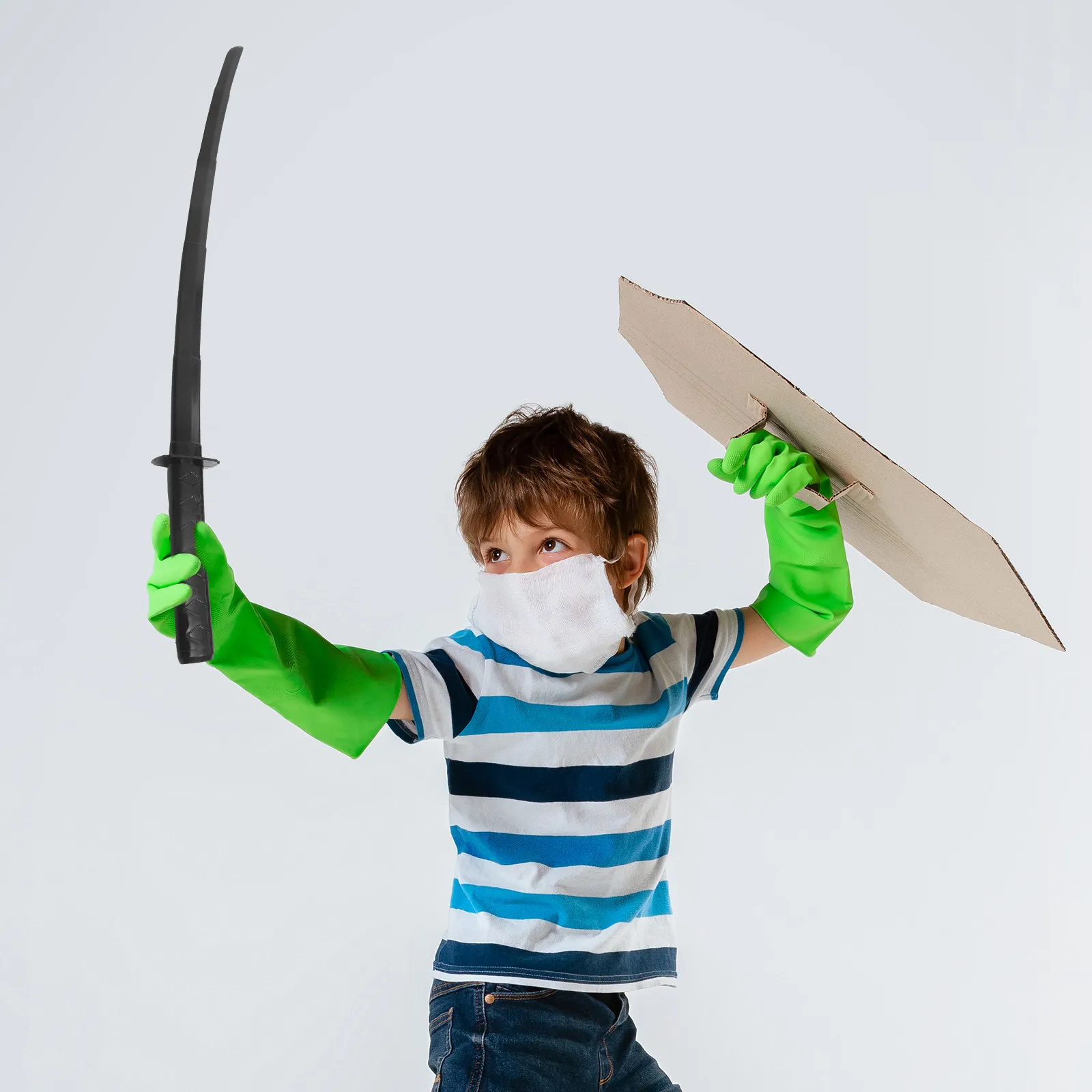 Retractable Sword Plaything Lightweight Plastic Cosplay Party Performance Fencing Training Outdoor Indoor Use