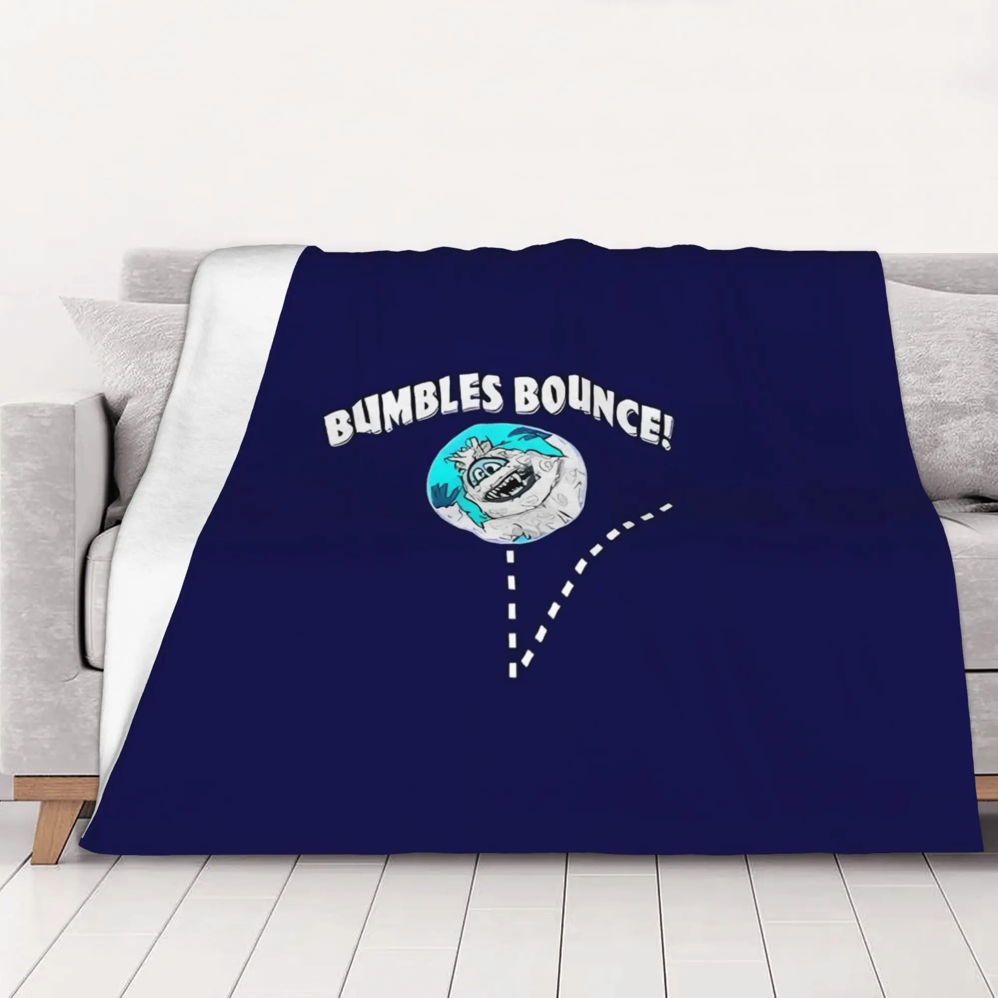 1PC Classic Bumbles bounce home room decorations Winter Blankets for Adults Bedding Home Interior Sofa Knee