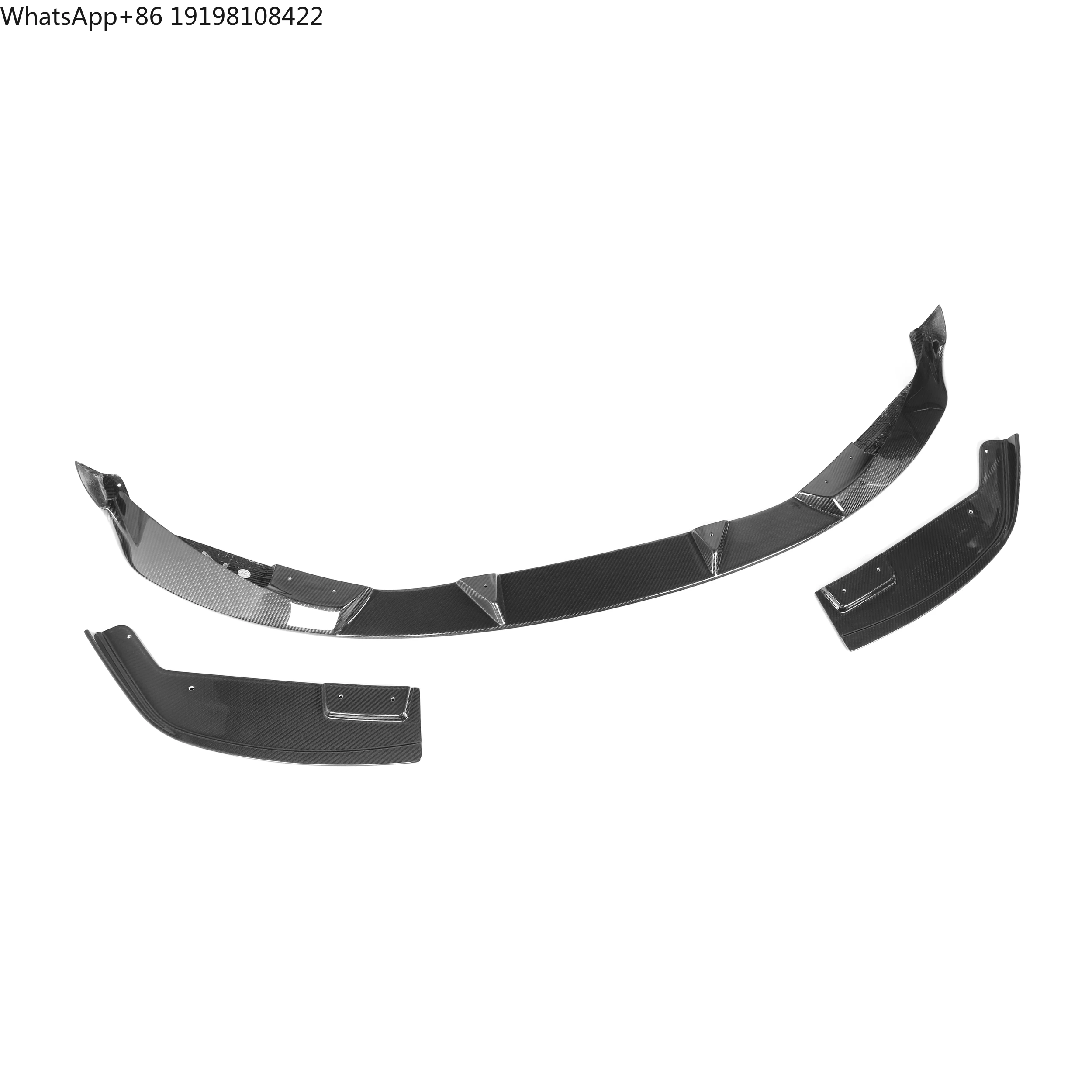 

Real Dry Carbon Fiber 3D Style Front Lip Car Bumper Splitter Lip for BMW M3 G80 M4 G82 G83 2021+ G80 G82 G83 Front Lip