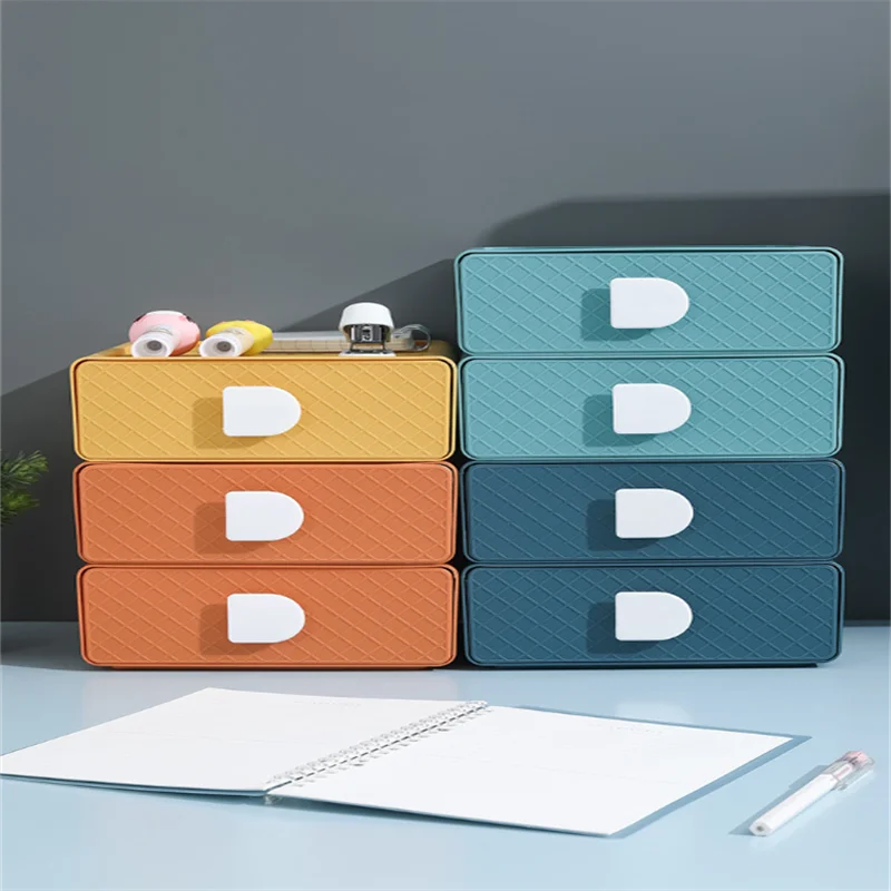 Home desktop storage, cosmetics organizing box, desk drawer style storage, dormitory office desk Noodle storage box