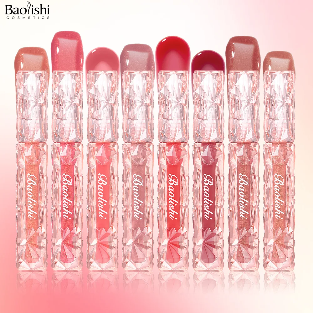 Lipgloss, schimmernd, wasserfest, nicht klebend, feuchtigkeitsspendender Lippenstift mit transparenter Tönung, perfektes Geschenk