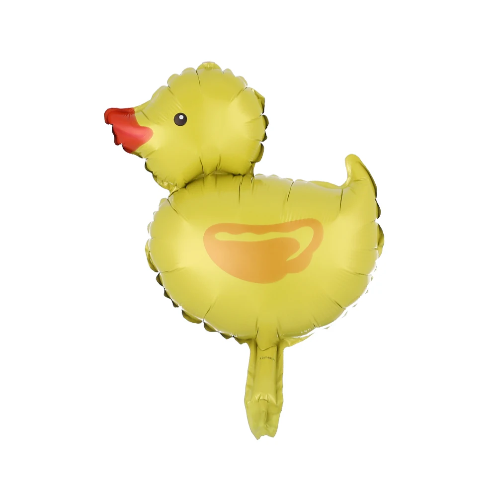 2 Stück kleine gelbe Ente Folienballons 40 Zoll rosa 0-9 Zahlenballons Junge Mädchen Geburtstag Party Dekorationen Babyparty Zubehör – Detail 6
