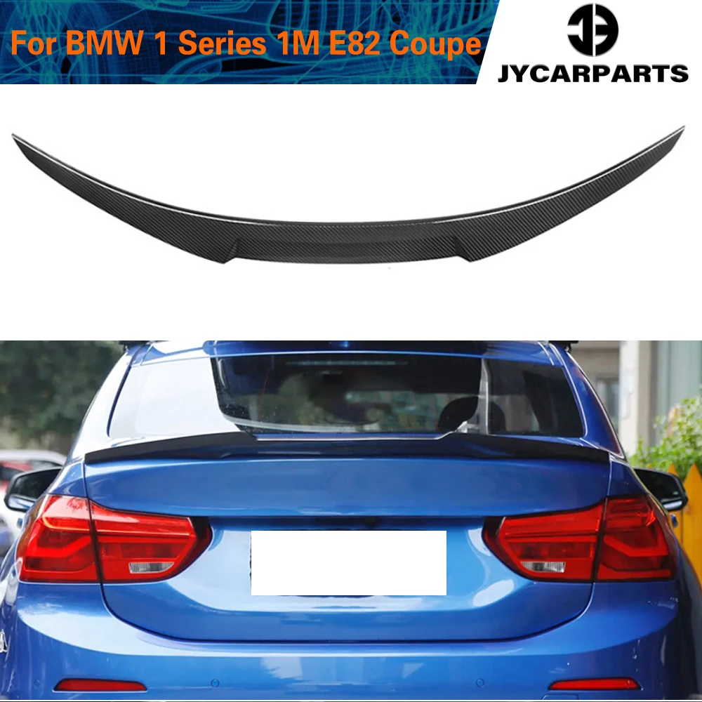 

Carbon Fiber Rear Trunk Spoiler for BMW 1 Series E82 Coupe 2 Door 2007 - 2012 Rear Trunk Lip Boot Wing Spoiler ABS Black