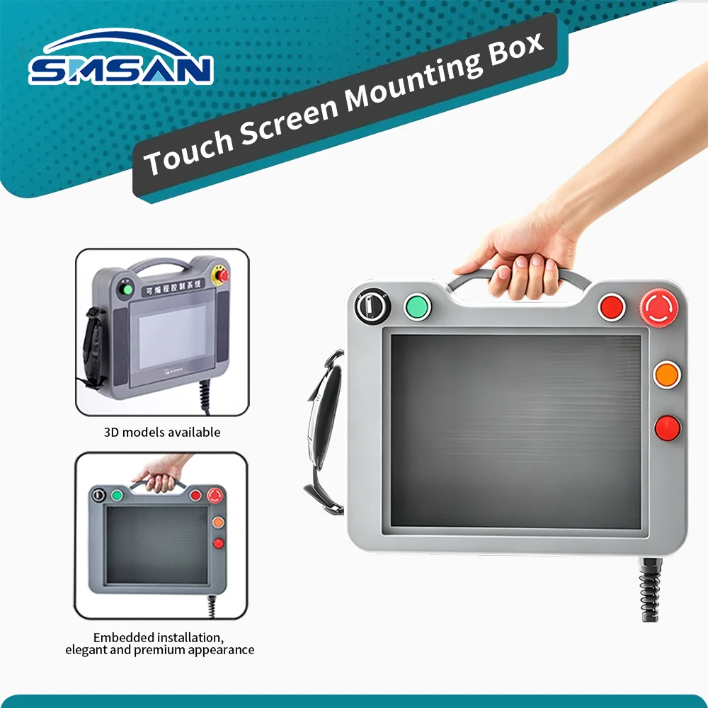 7/10 Inch Touch Screen Enclosure Handheld Shell For Weinview Siemens Kunlun HMI Case