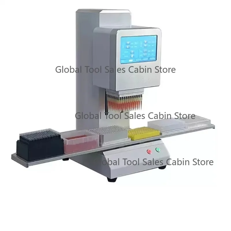 High-Throughput Fully-Automated Robotic Pipetting System Customizable OEM Lab Supplies Workstation