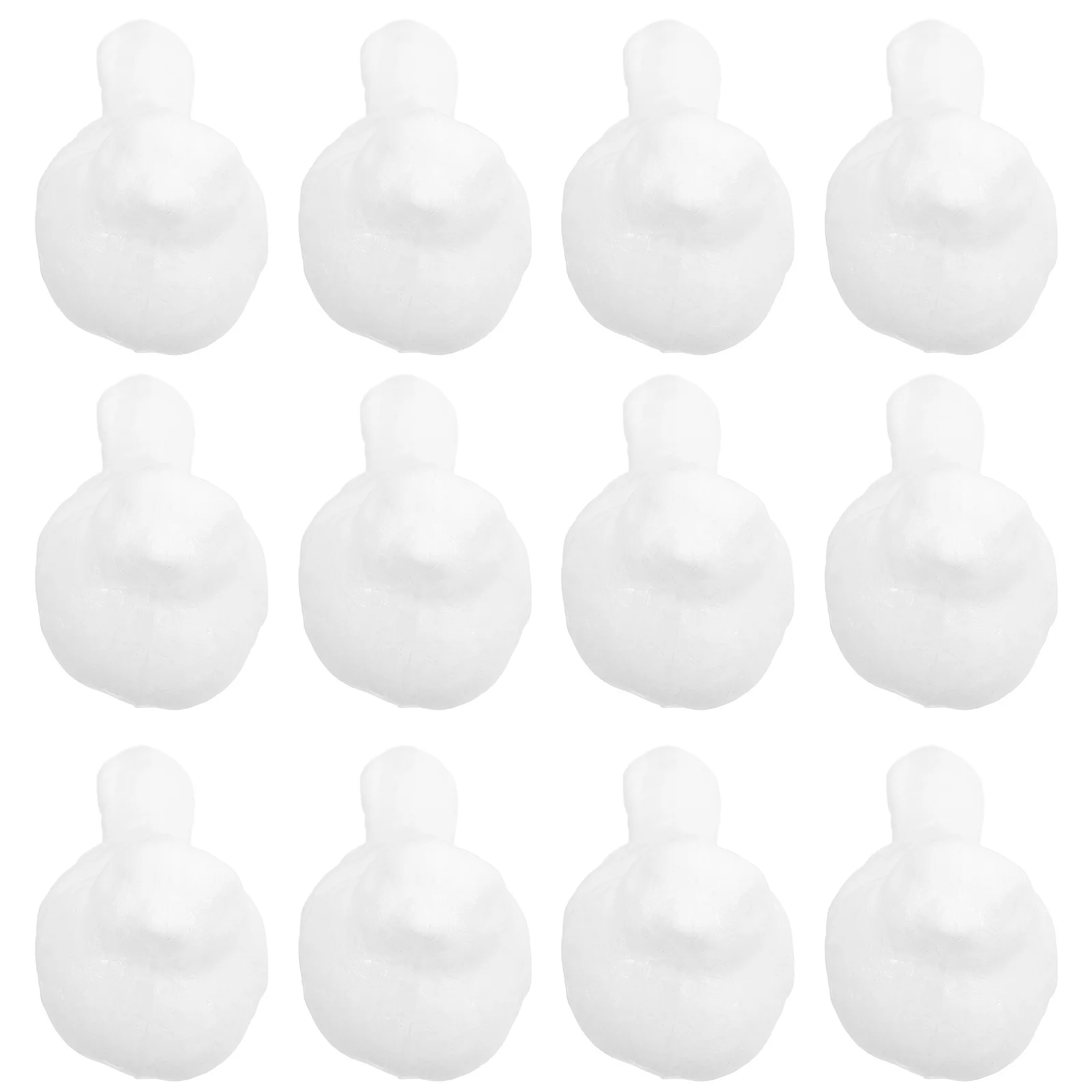 12 قطعة من الحرف اليدوية الإبداعية غير المكتملة لرغوة الطيور لتزيين حفلات عيد الفصح والطيور الرغوية والحرف اليدوية للطيور الرغوية