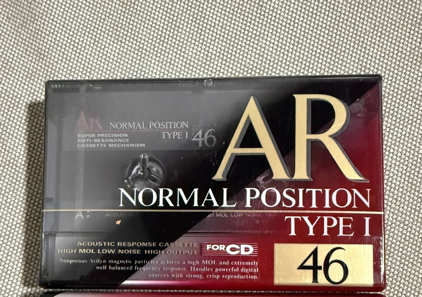 New and unopened blank tape for TDK AR46