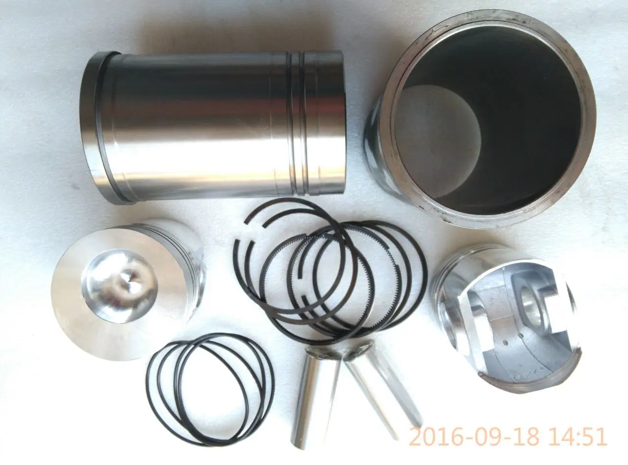 Piston, piston pin, piston rings and circlip, water sealing for Xinxiang / Jiangxiang TY290 / TY290X / TY295X,