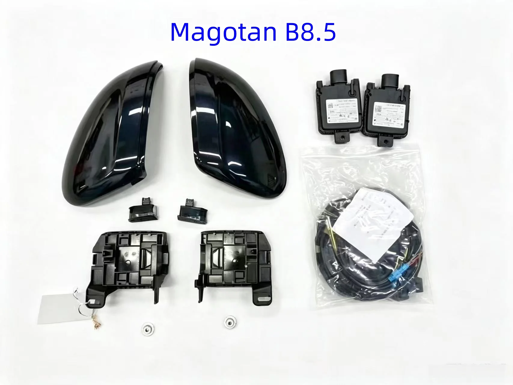 For VW Magotan B8 Tiguan MK2 Pro Sagitar T-roc TAYRON VILORAN Upgrade Mirror Blind Spot Assist System Side Assist 2QD907685A 686