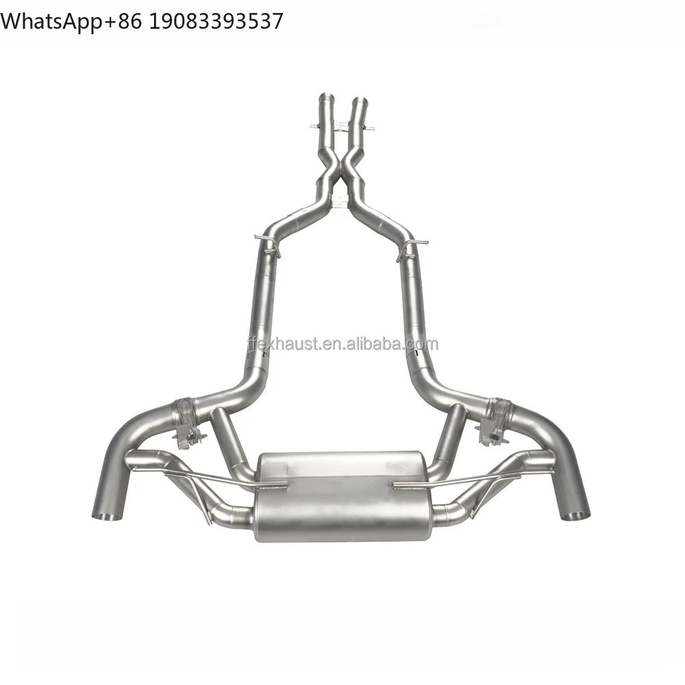 

Stainless Steel Exhaust Catback for Mercedes Benz AMG GT GTS GTC 2015+ 4.0T With Muffler Valves Pipes Exhaust System