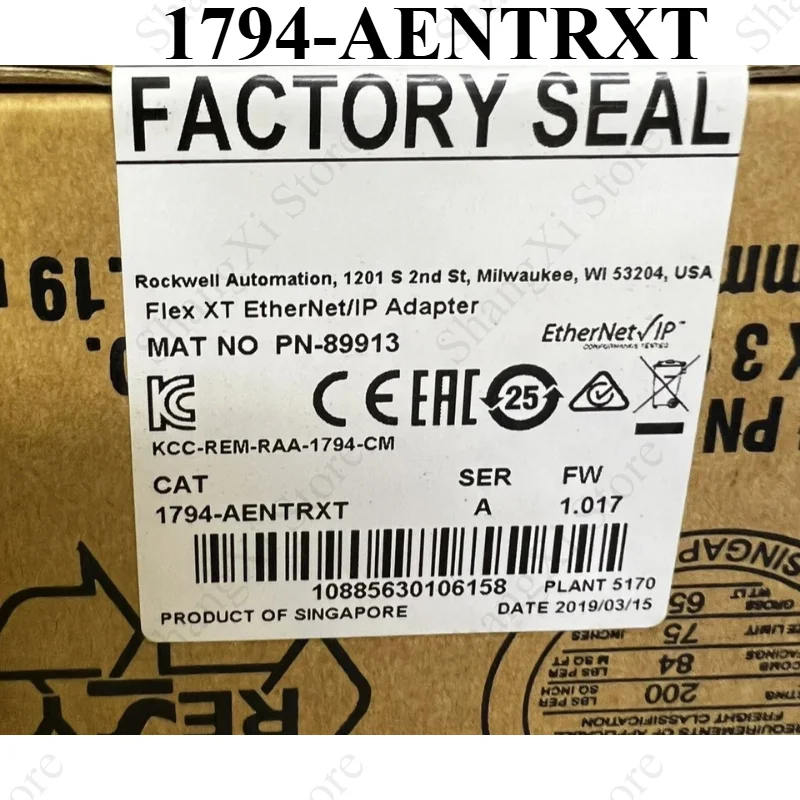 1PC Brand New 1794-AENTRXT EtherNet/IP Adapter 1794AENTRXT US Fast Delivery