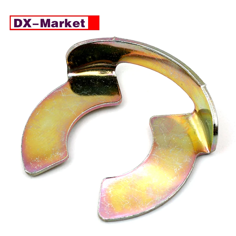 Cincin Penahan Berbentuk L, Cincin Jepret Klip Pengaman Berlapis Seng, D060