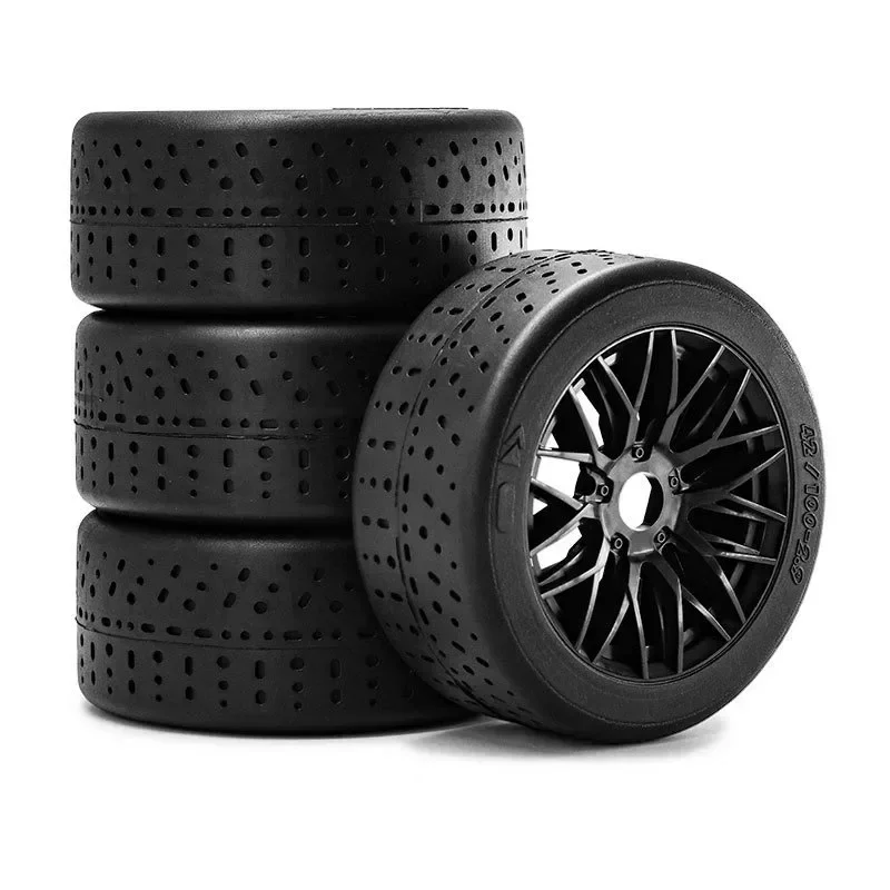 ARRMA 1/7 Infraction/Limitless Tire D265 102×45mm 12mm Hex Black/White/Green RS Rubber High-Speed Upgrade Parts