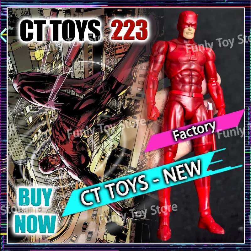 

Горячее предложение Ct Toys Daredevil Mafex 223, фигурка комиксов, SHF, аниме, фигурка, статуя, модель, подарки на заказ, детские игрушки