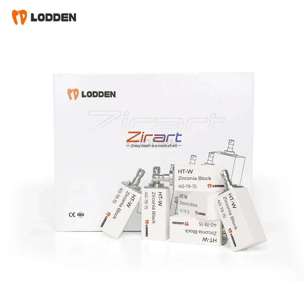 Sirona System Zirkonoxid-Block HT-W ST-W Weißer Farbton Sirona Cerec Zirkonoxid-Rohling Supertransluzent – Detail 10