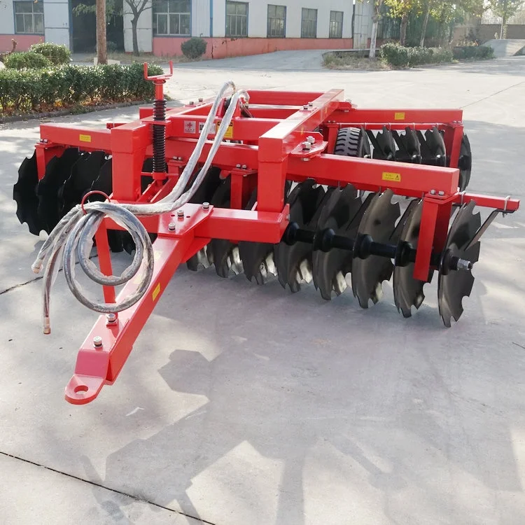 Farm Tools 1BZ-3.0 Heavy Duty Disc Harrow Hydraulic Disc Harrow Big Tractor Trailed Disc Harrow