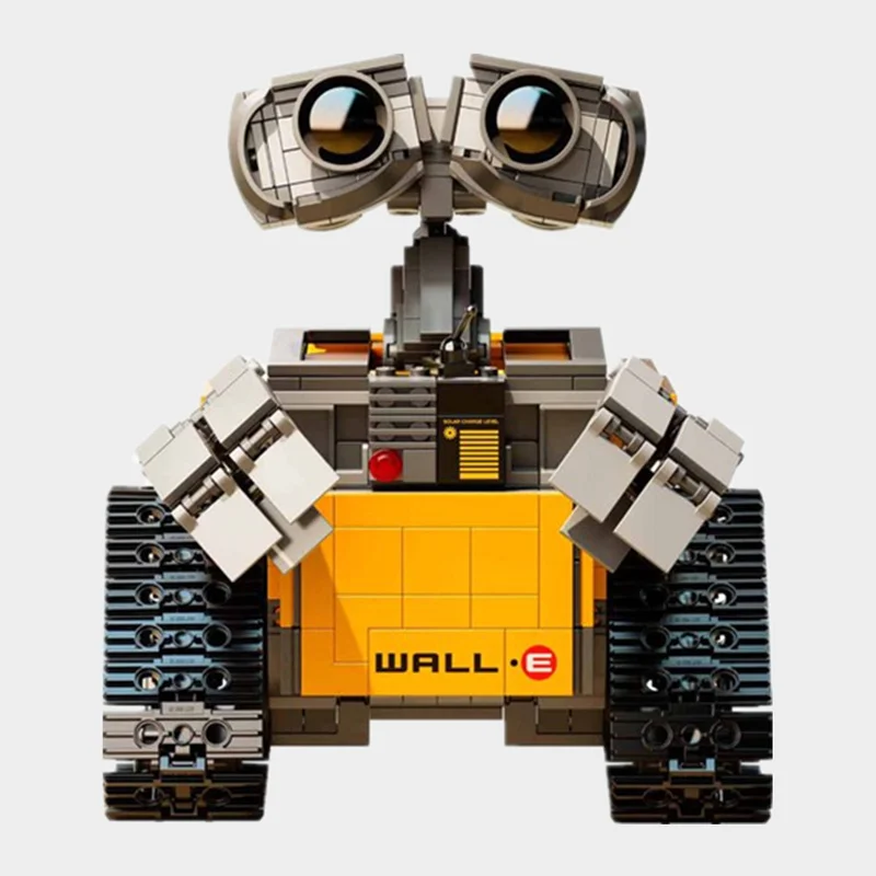 687PCS Disney Pixar Walle Movie Wall.e Eva Robot Moc DIY Model Building Blocks Bricks Sets Classic Doll Toys For Children Gift