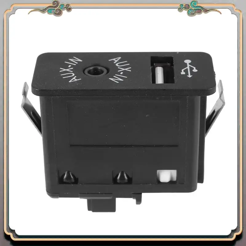 Reliable-Car USB AUX In Plug Auxiliary Input Socket Adapter For BMW E81 E87 E90 F10 F12 E70 X4 X5 X6