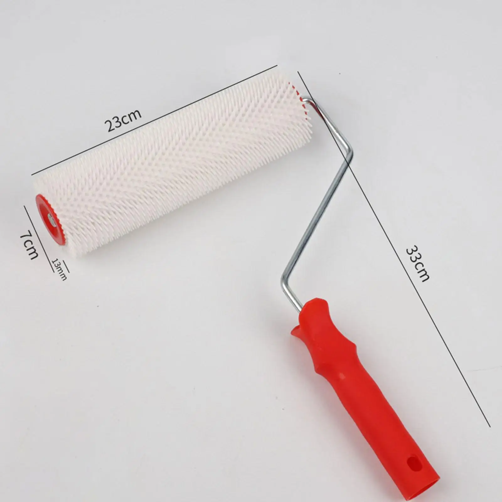 Professional Spike Roller Durable Plastic Bubble Removal Brush for Self Leveling Cement Flooring