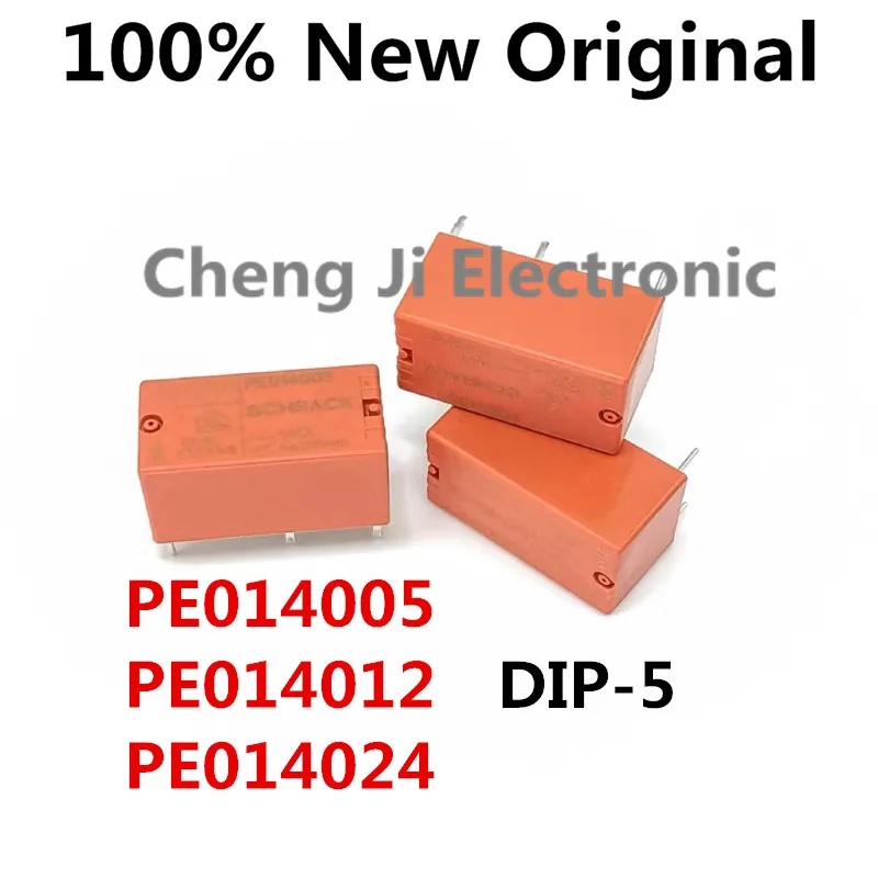 5PCS/Lot  PE014024 、PE014012 、PE014005 DIP-5 New original electromechanical power relay 1393219-0、1393219-6、1393219-3