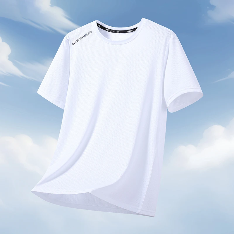 180kg 12xl 11xl 10xlT-Shirts Men Woman  Extra Large Size Quick Dry Round Neck Short Sleeve Oversized Tops Tee Big Loose Clothing image 6