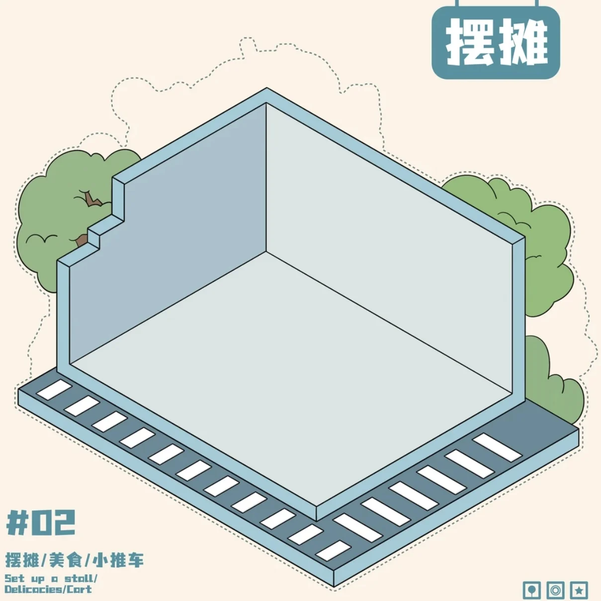 ผู้จําหน่ายถนนธีมสติกเกอร์แนวนอน 3 มิติ, การซ้อนแบบโปร่งใส, สติกเกอร์แนวนอนขนาดเล็ก, ฉากห้องโดยสาร 3 มิติ DIY