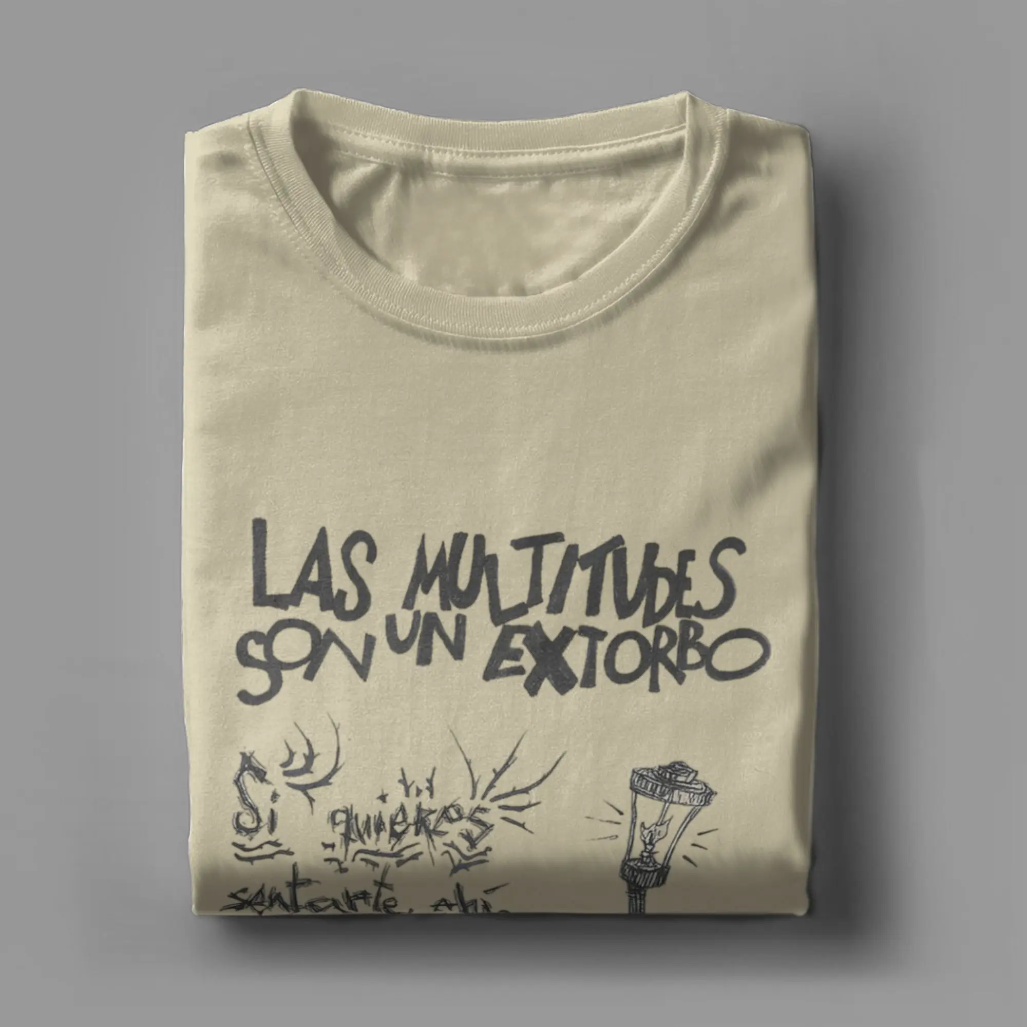 Camiseta de banda Eskorbuto Maldito para hombre, camisetas novedosas de algodón puro, camisetas de manga corta con cuello redondo, camisetas recién llegadas