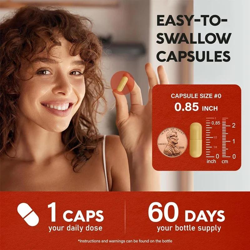 Berberine Contains Ceylon Cinnamon, Apple Cider Vinegar, Citrus Bergamot, Bitter Melon -14 in 1 Metabolism and Energy