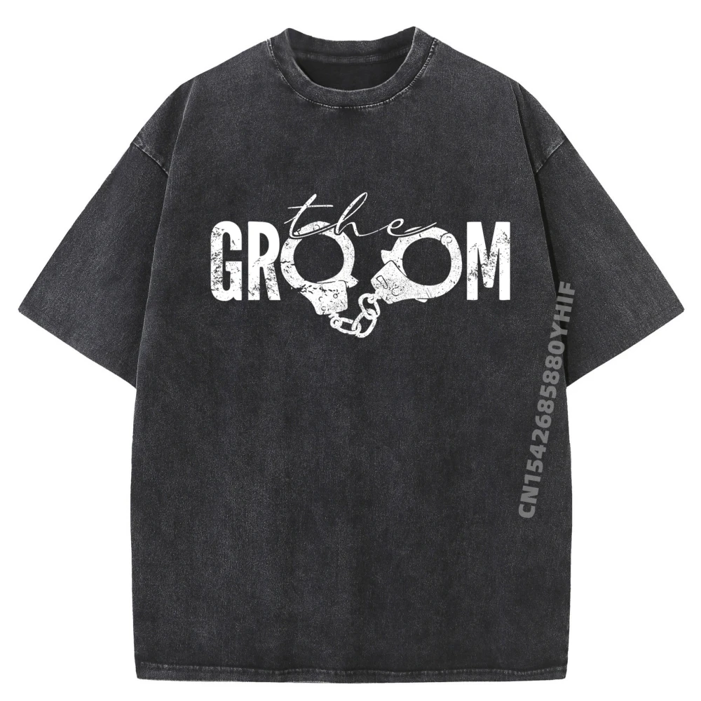 

Жених, свадебный душ, свадебная мальчишская вечеринка, брендовая одежда, мужская одежда, потертая футболка в стиле ретро, футболки большого размера с принтом