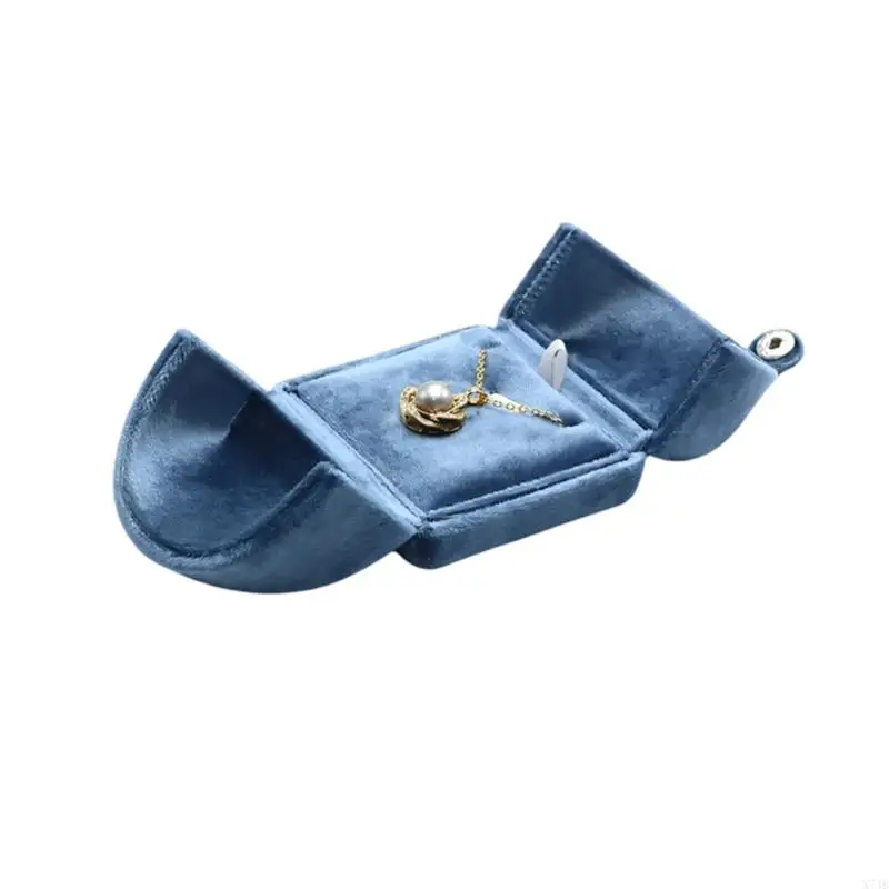  Practical Jewelry Organizers with Soft Velvets Interior Jewelry Storage Box Perfect for Rings Earring and Necklaces