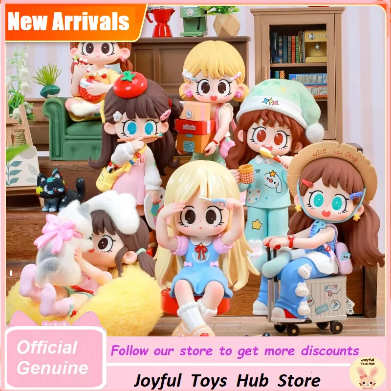

Новинка в наличии Milay Daily Times Series слепая коробка милые игрушки фигурка Mystery Box настольные куклы подарок-сюрприз Kawaii Toys Caixa Caja
