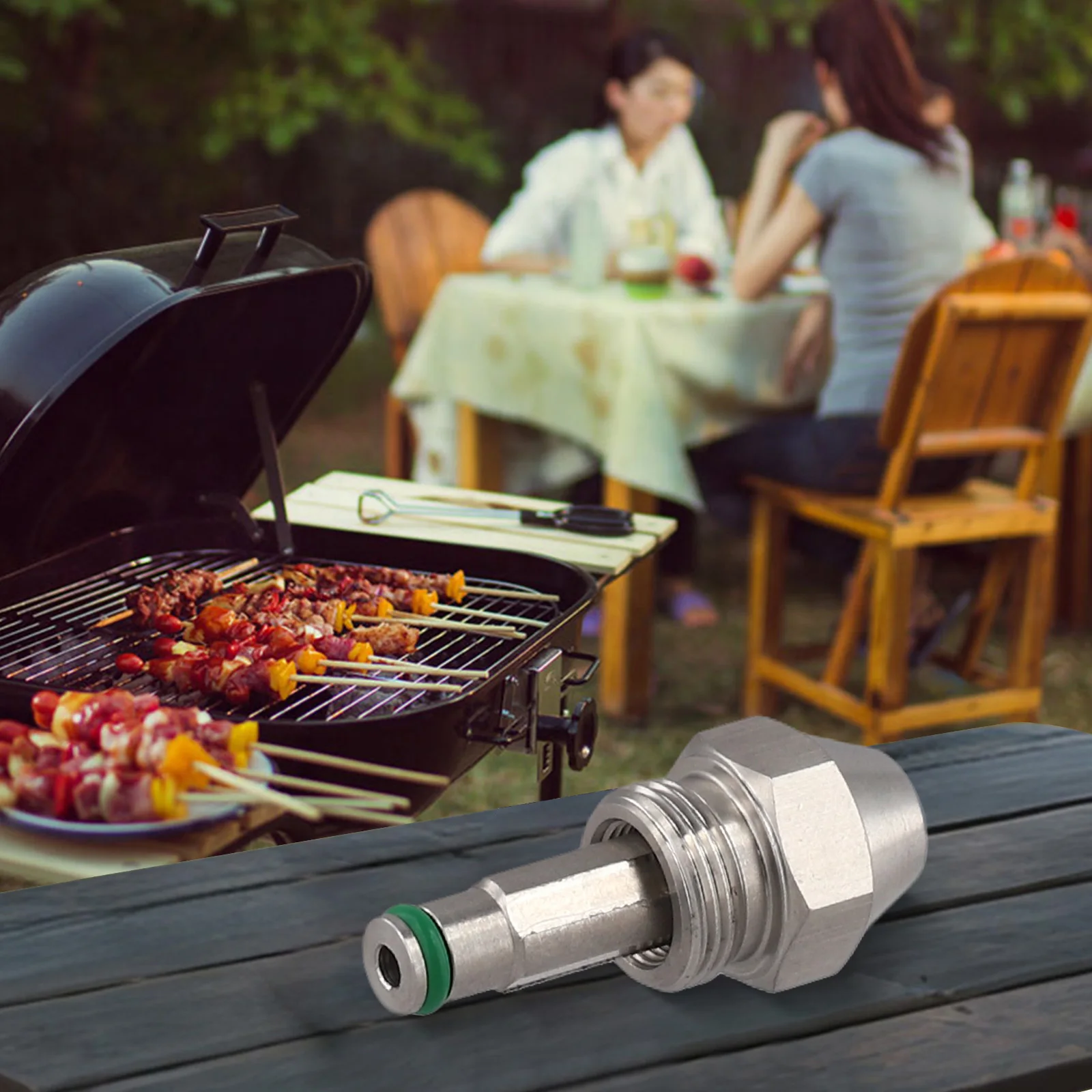 1pc 1.2mm Waste Oil Burner Nozzle Boiler Oil Burner Nozzle High Quality Stainless Steel Siphon Jet Fog Mist Nozzle