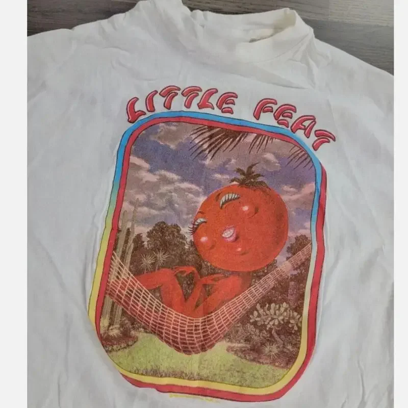 Little Feat Band Music Tour Heavy Cotton White All Size T Shirt S 4Xl