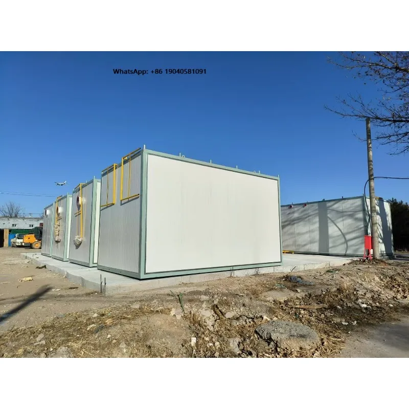 MBR/MBBR  Containerized Mobile Sewage Treatment Plant for Slaughterhouse Food Factories Wastewater Domestic Sewer