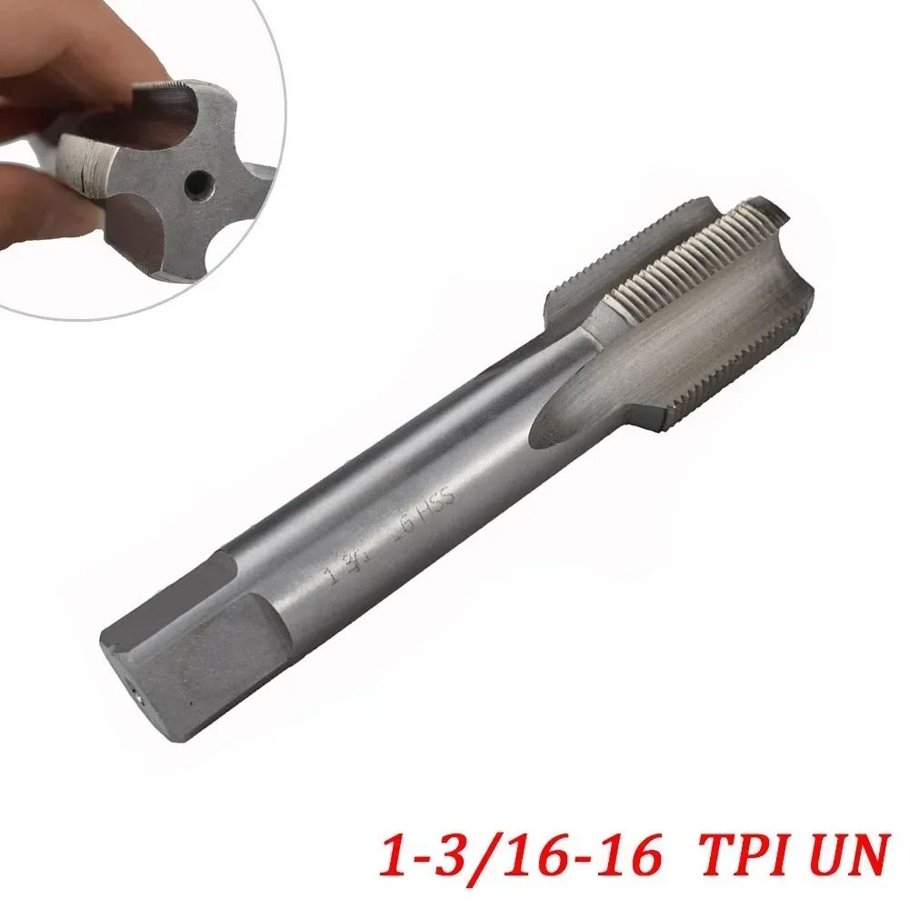 HSS 1-3/16 -16 Thread Tap 1 3/16inch 16 TPI Tapping Right Hand Free Threading Tools Molds Machining Hand Tap Tools Accessories