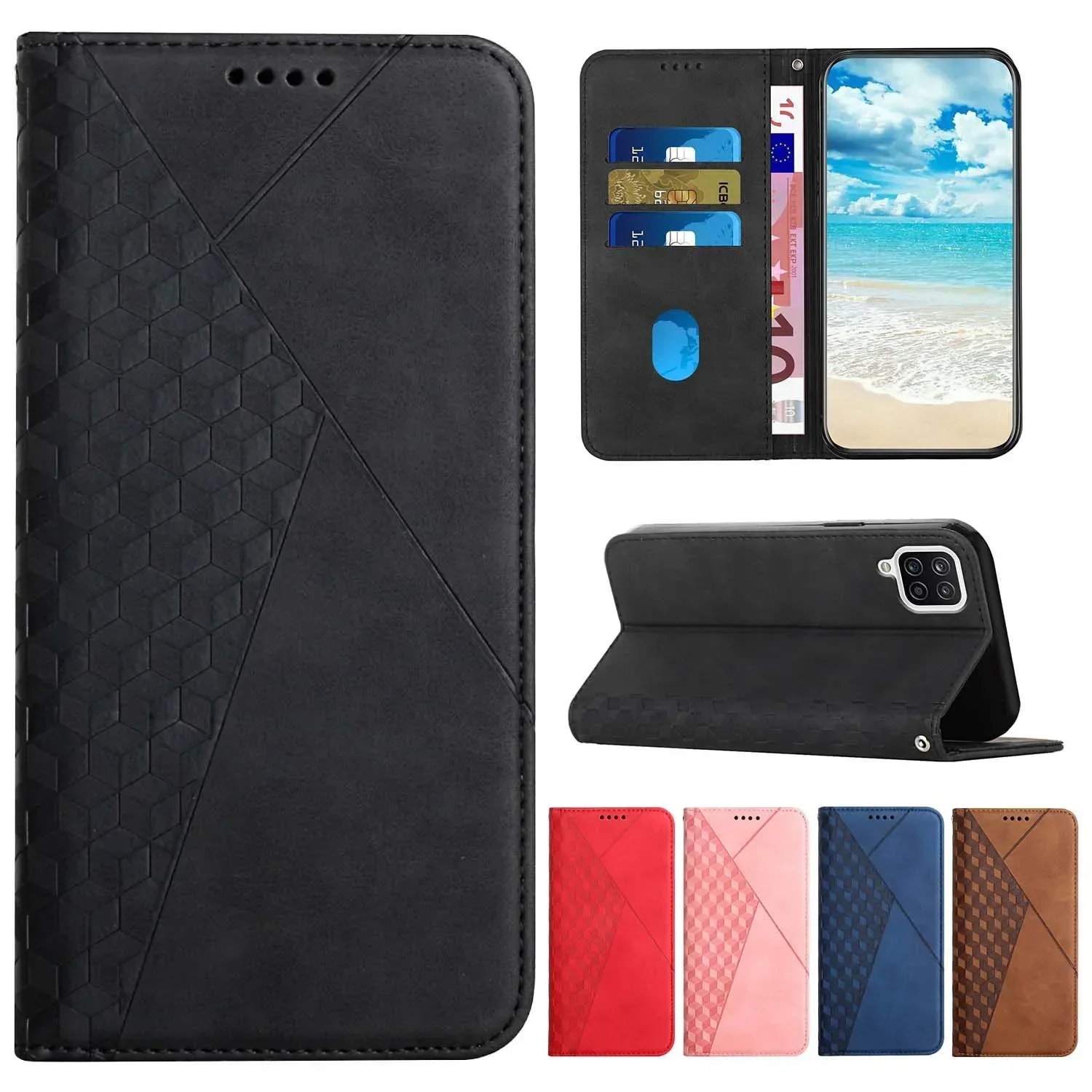 Magnetic Leather Case For Samsung Galaxy A26 A36 A56 A06 A16 A05S A02S A03S A03 A21S A51 A71 A12 A22 A32 A42 A72 M35 Book Cover