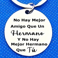 1PC Sister Gifts from Sister Birthday brother Keychain Gifts  Birthday  for Brother Graduation  Inspirational  for Brother