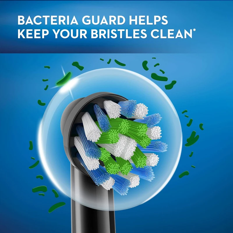 Сменные насадки Oral B Cross Action EB50, насадки для электрической зубной щетки, сменные насадки для D12/D5010/D100/P4000/Pro 4