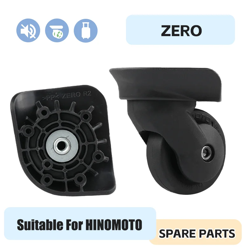 

Suitable For HINOMOTO ZERO Universal Wheels Luggage Accessories Suitcase Trolley Wheel Replacement Smooth Wear-resistant Silent