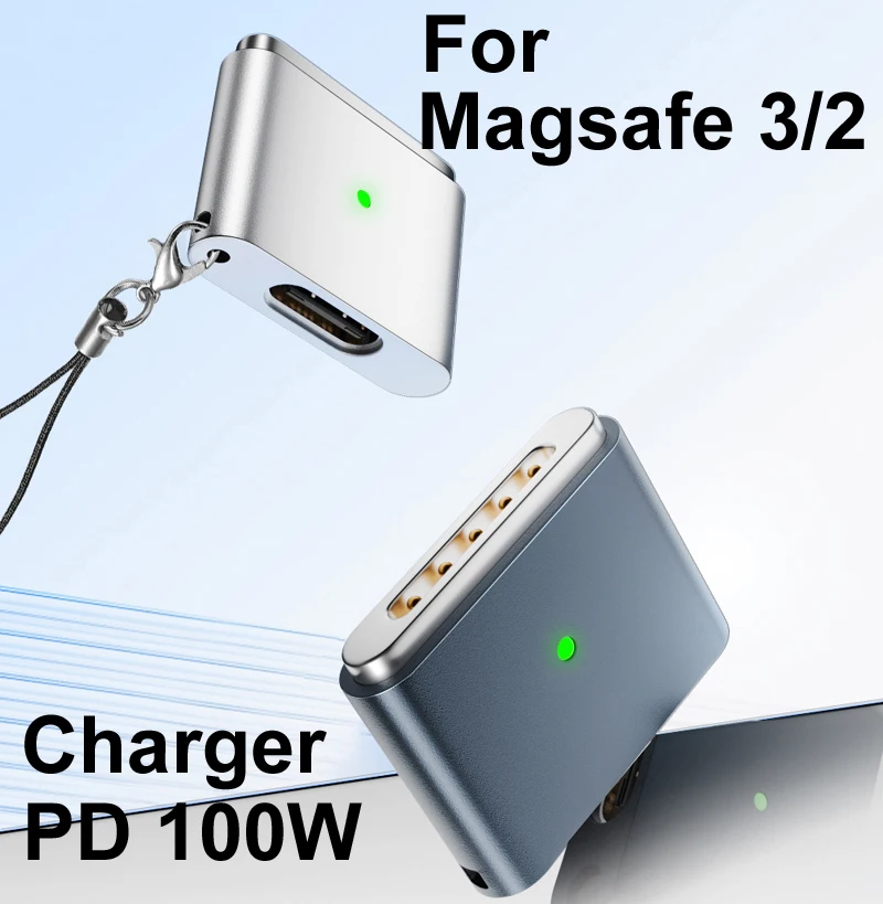 yZ[z}OlbgPD100W 20V 5A USB Type-C to Magsafe 3/2ϊ[d MacBook/m[gp\R/Macbook Air/Pro M1/M2/M3/M4Ή