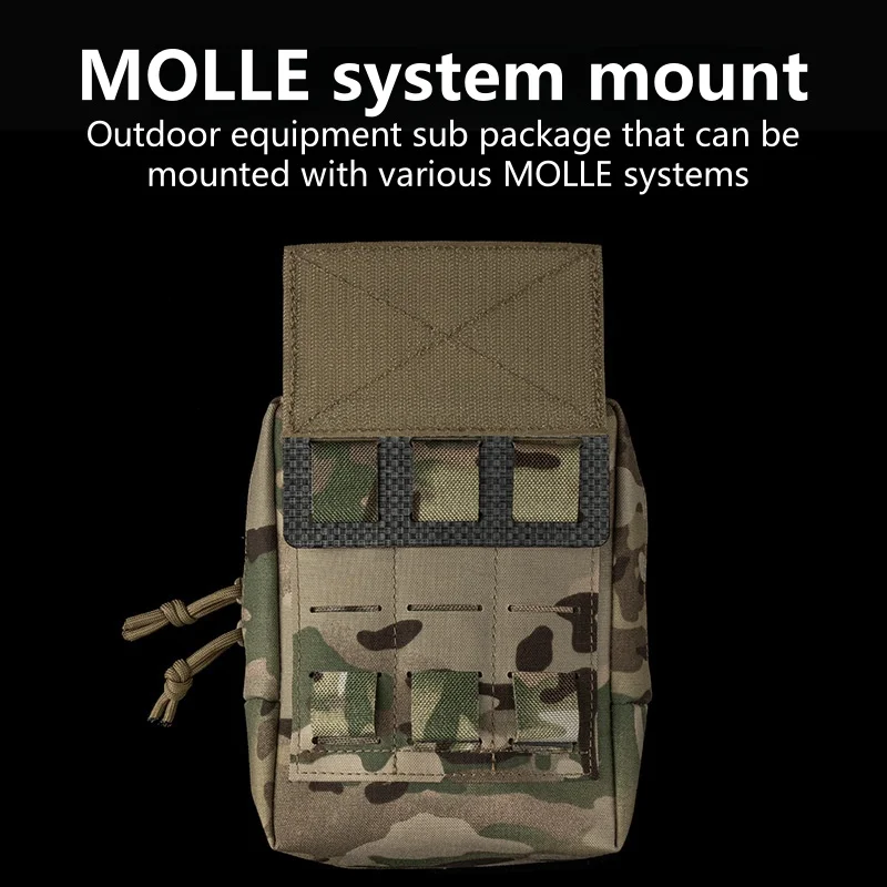 MOLLE-System zur Montage von Outdoor-Ausrüstung, Zubehör, Unterpaket, unteres Hängebrett, Erweiterungskombination, passendes Zubehör