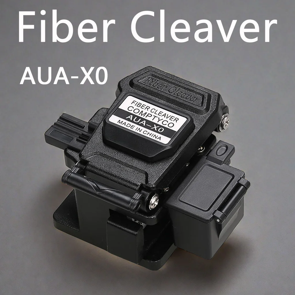 AUA-X0 Fiber Cleaver FTTH Cable Fiber Optic Cutting Knife Tools Cutter Three-in-one Clamp Slot