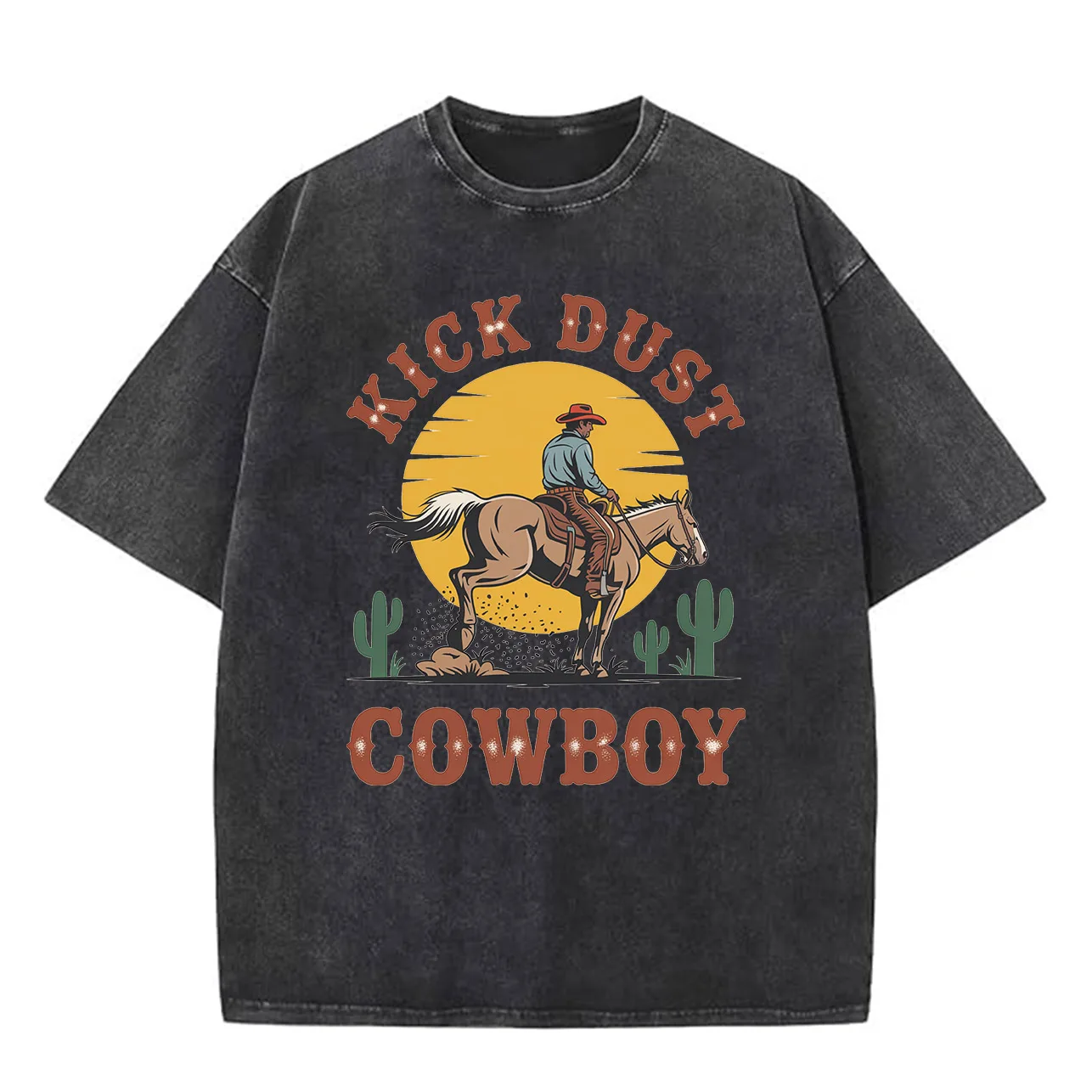 ركلة الغبار المتضخم غسلها الجرافيك تي شيرت 100% القطن الشارع الشهير المحملة للرجال خمر الهيب هوب فضفاضة تناسب القمم