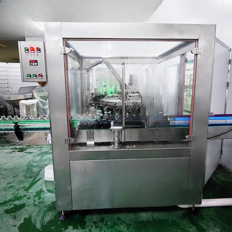 Automatic Flip Bottle Rinder Beverage Beer Juice Rotary Bottle Rinder