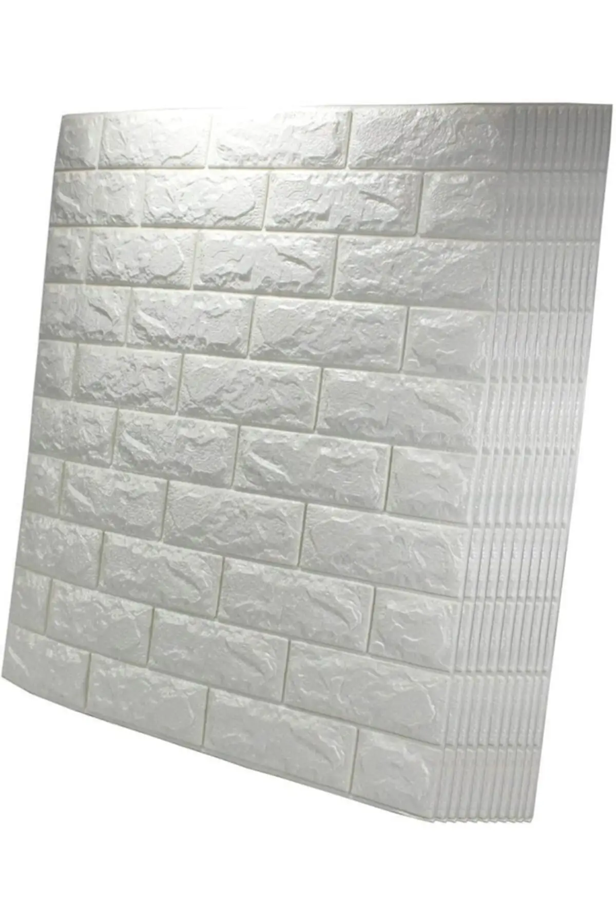 

Self Adhesive 70x77 Cm 10 Pieces Sponge Foam Brick DIY 3D Wallpaper Panel Wall Decor Sticker