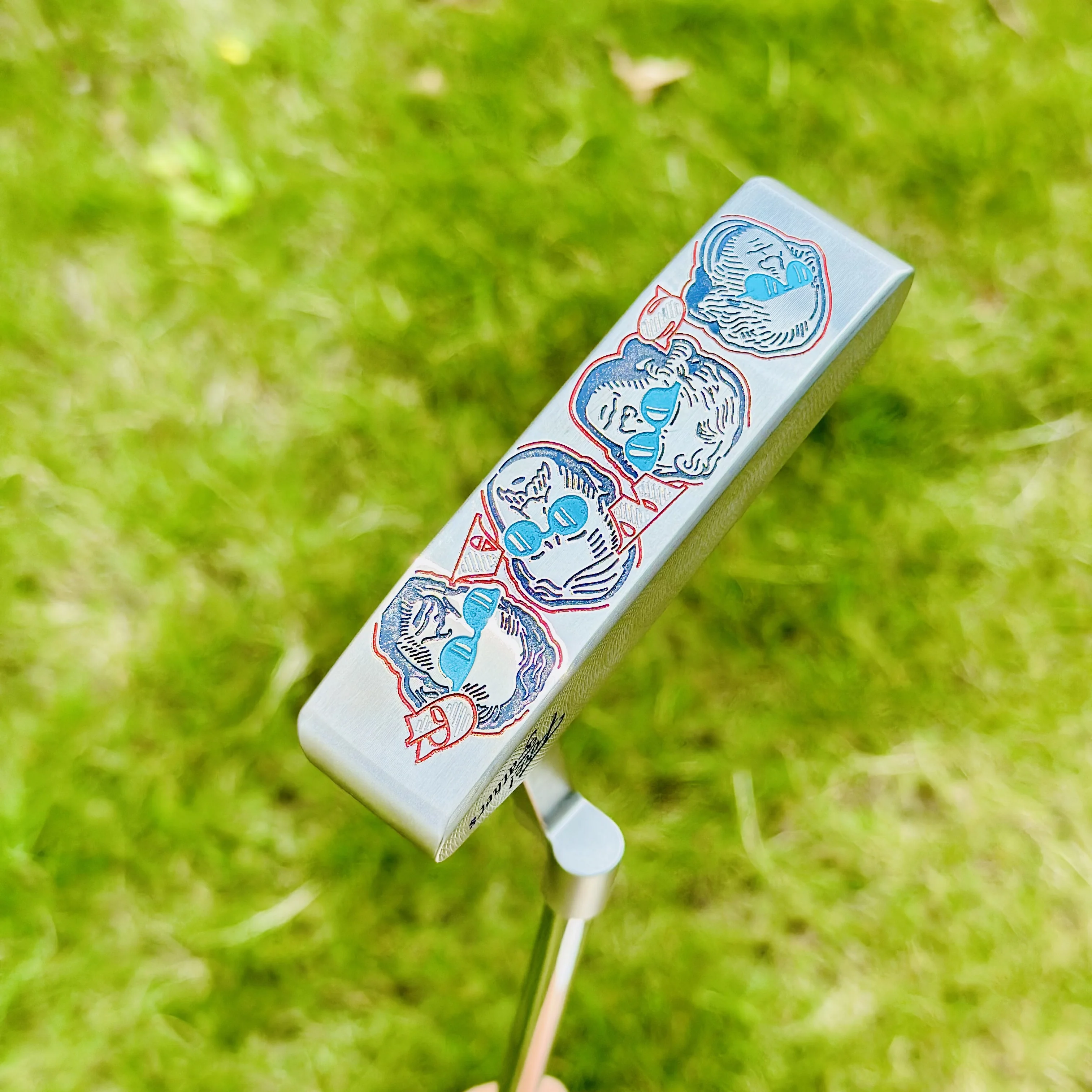 غنيمة مضرب الغولف الحديد الناعم مزورة مضرب التصنيع باستخدام الحاسب الآلي مضرب بطاقة اللعب النمط الأمريكي النمط الرئيسي علامة كلاسيكية ثلاثة خيارات #2