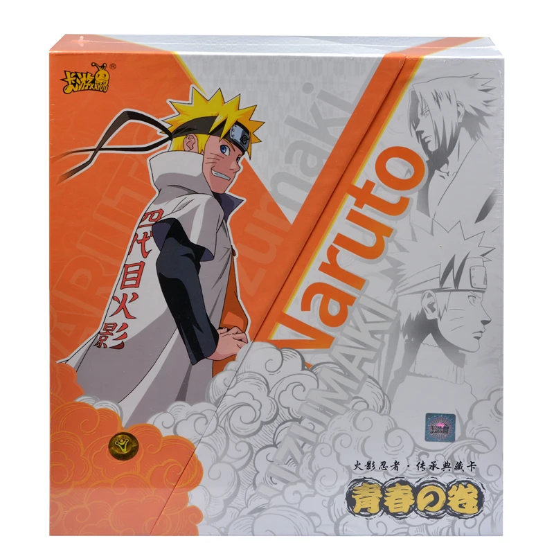 KAYOU Genuine Naruto Cards Anime Naruto Blind Box Collection Card
