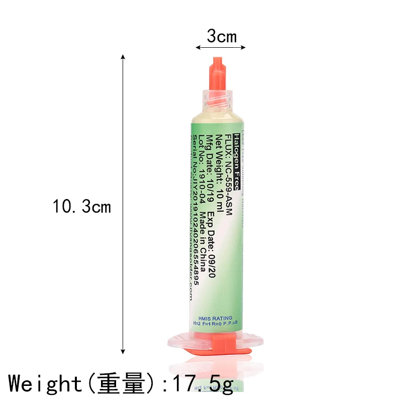 Paste Solder paste Amtech NC-559-ASM 10CC 100% Clean BGA PCB IC Reballing Soldering Paste Grease Solder Flux Dispensing needle